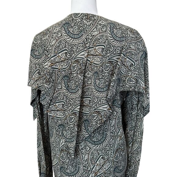 Rosetta Getty Paisley Scarf Top Size 4 - Picture 14 of 14